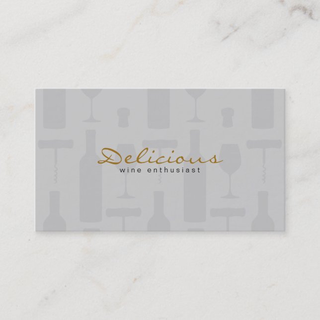 Wine Set Business Card (Front)