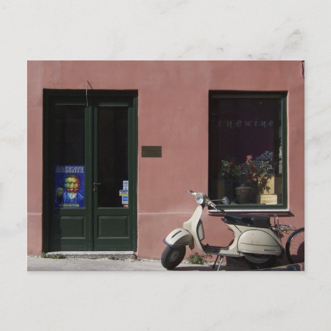 Wine shop postcard (Front)