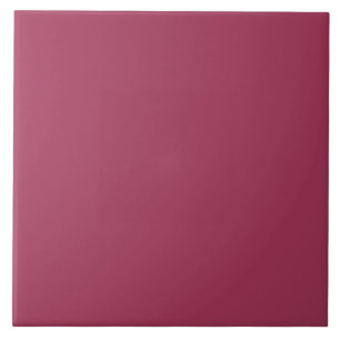 Wine Solid Color Tile