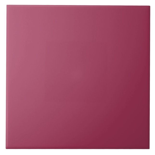 Wine Solid Color Tile (Front)