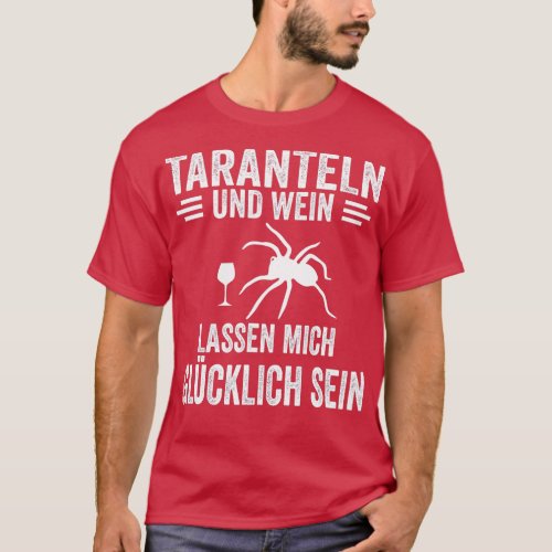 Wine Spider Tarantula  T_Shirt