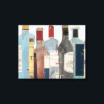 Wine & Spirits Canvas Print<br><div class="desc">Wine & Spirit II by Samuel Dixon. Features a collection of various wines and spirits.</div>