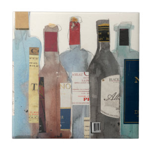 Wine & Spirits Ceramic Tile