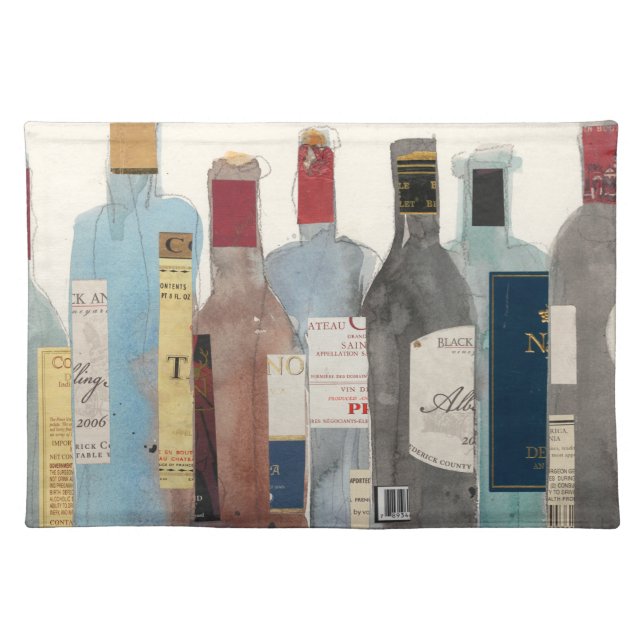 Wine & Spirits Cloth Placemat (Front)