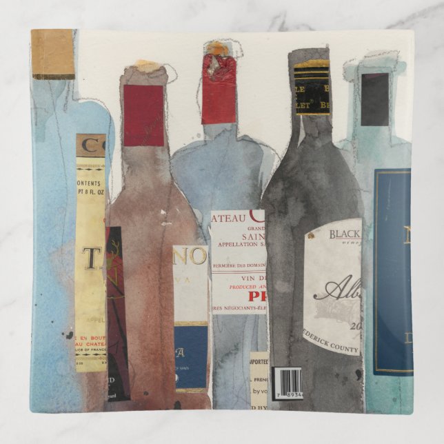 Wine & Spirits Trinket Tray (Front)