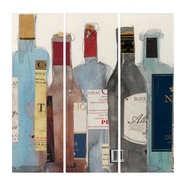 Wine & Spirits Triptych (Front)