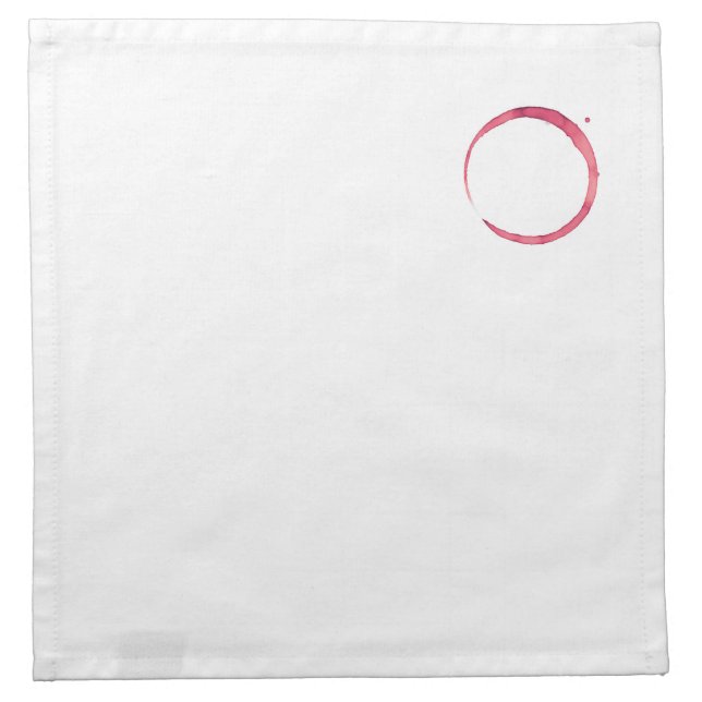 Wine Stain Napkin (Front)