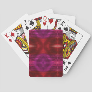 Wine Stain Watercoloring Art Poker Cards