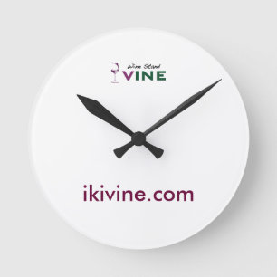 Wine Stand VINE リ ジ ナ ル ロ 時 オ Round Clock