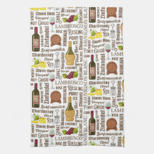 Wine Styles Kitchen Towel