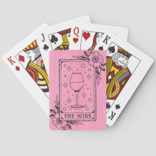 Wine Tarot Card