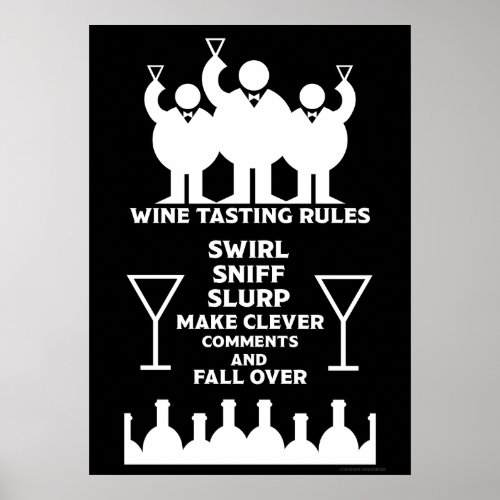 Wine Tasters  Poster