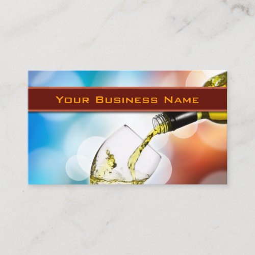 Wine Tasting Business Card