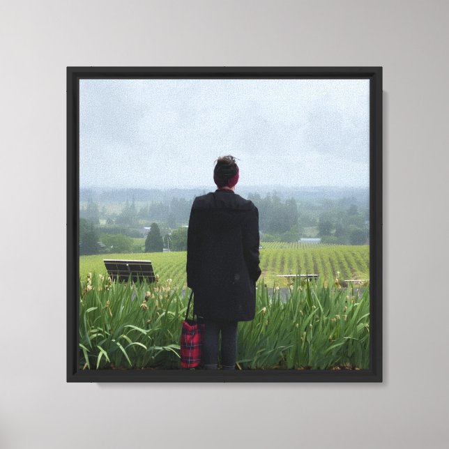 Wine Tasting Canvas Print (Front)