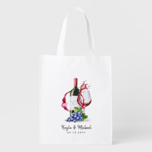 Wine Tasting Cocktail Dinner Themed Tote Bag