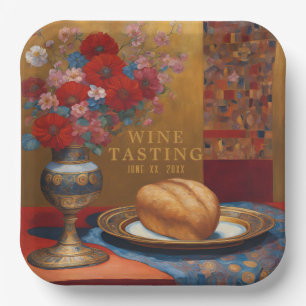 Wine Tasting Event  Paper Plates