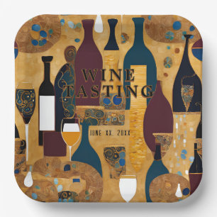Wine Tasting Event Paper Plates