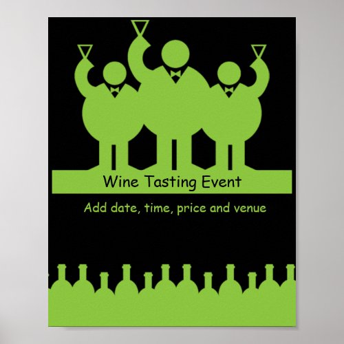 Wine Tasting Event Promotion Poster