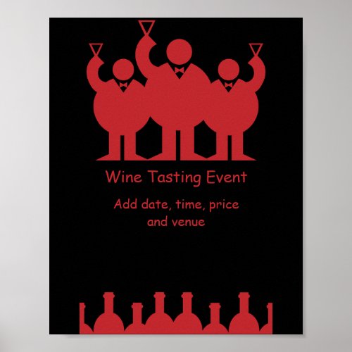 Wine Tasting Event Promotion Poster