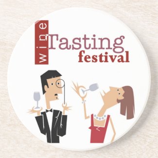 Wine Tasting Festival coasters coaster