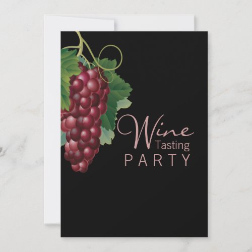 Wine Tasting Party Custom Invitation