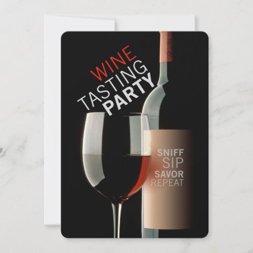 WINE TASTING PARTY INVITATION