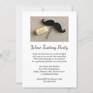 Wine Tasting Party Invitation