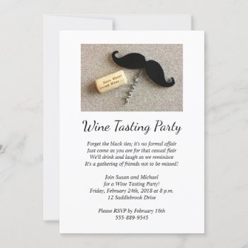 Wine Tasting Party Invitation by CarriesCamera at Zazzle