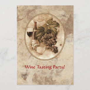 Wine Tasting Party Invitation