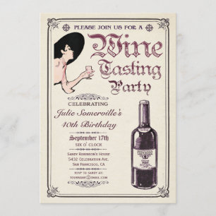 Wine Tasting Party Invitations (v.1)