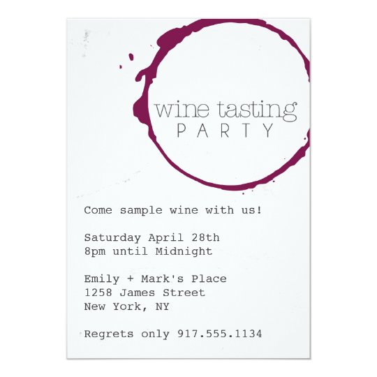 Wine Party Invitation Templates Free 9