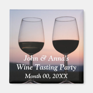 Wine Tasting Party Magnet