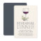 Wine Tasting Rehearsal Dinner Invitation