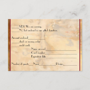 Wine Tasting RSVP reply-