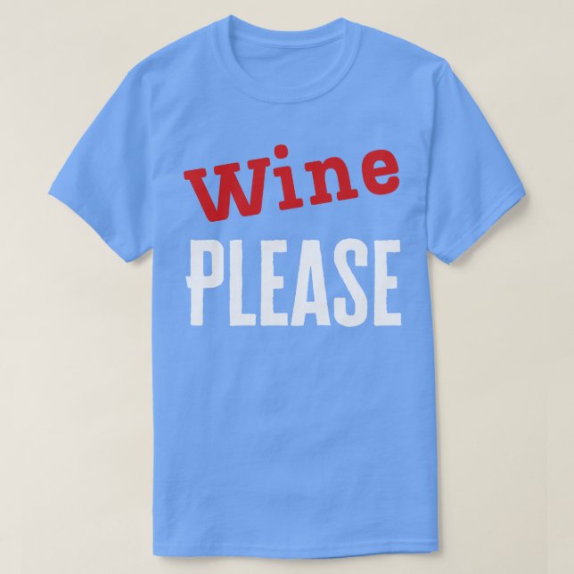 Wine Tasting T-Shirt (Design Front)
