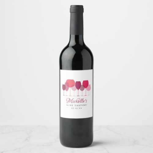 Wine Tasting Wine Label