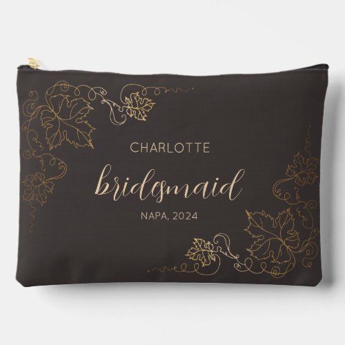 Wine Tasting Winery Vineyard Bridesmaid Bag