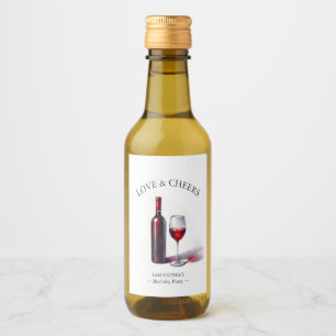 Wine Theme Party  Wine Label