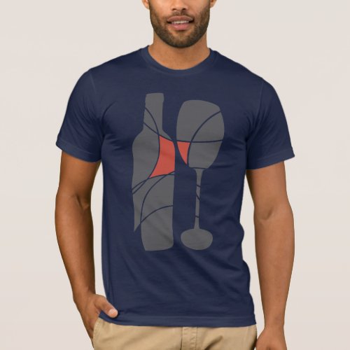 Wine themed t_shirt