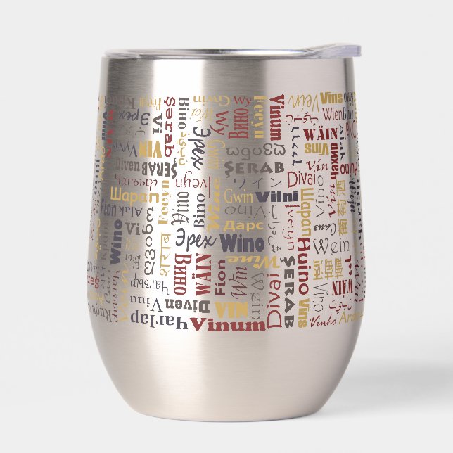 Wine Thermal Wine Tumbler (Left)
