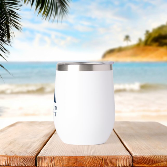 WIne Thermal Wine Tumbler (Beach)