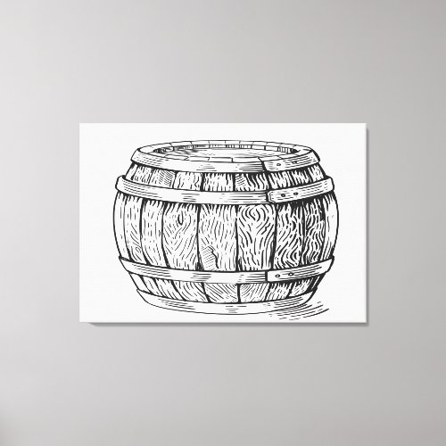 Wine Time Canvas Print