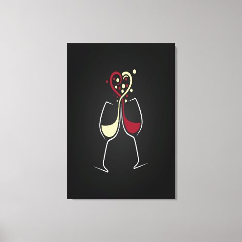 Wine Time  Canvas Print