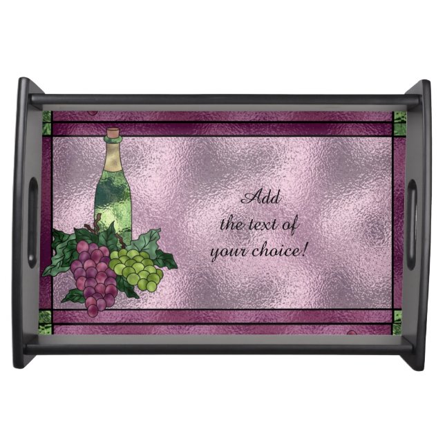 Wine Time Serving Tray (Front)