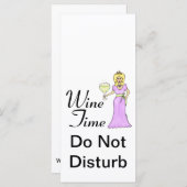 "Wine Time" WineWomenDesigns.com Promotional (Front/Back)