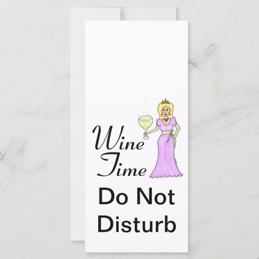 "Wine Time" WineWomenDesigns.com Promotional (Front)