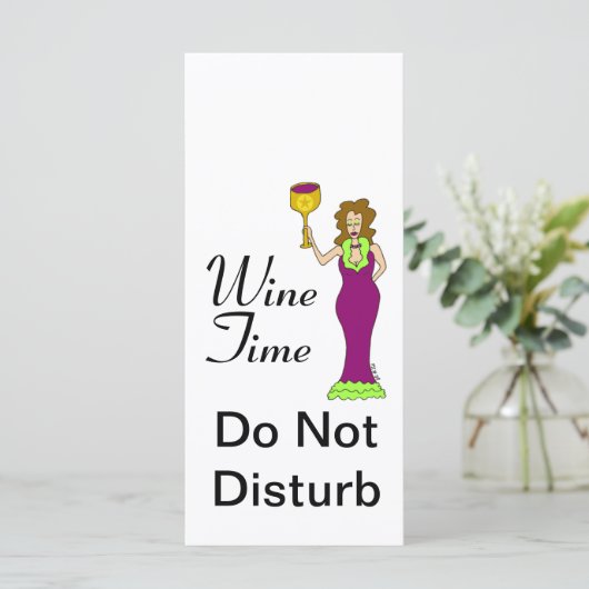 "Wine Time" WineWomenDesigns.com Promotional (Standing Front)