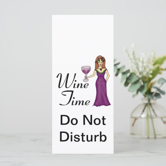 "Wine Time" WineWomenDesigns.com Promotional (Standing Front)