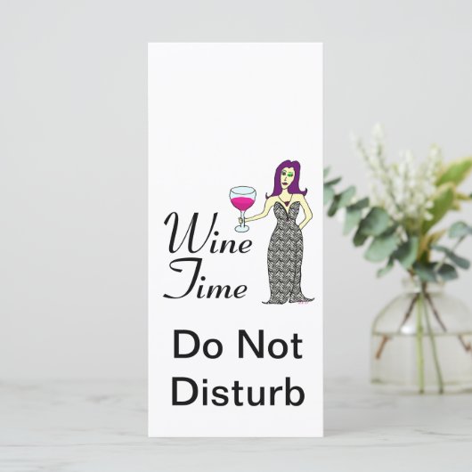 "Wine Time" WineWomenDesigns.com Promotional (Standing Front)