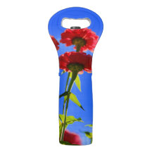 Wine Tote Floral